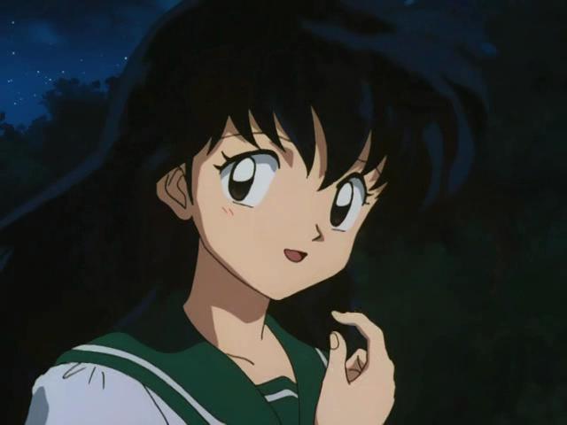 Otaku Gallery  / Anime e Manga / Inu-Yasha / Screen Shots / Episodi / 013 - L`enigma della luna nuova! Inuyasha dai capelli neri! / 132.jpg